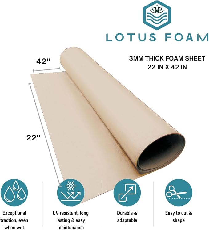 Lotus Foam Large 3mm EVA Foam Sheet