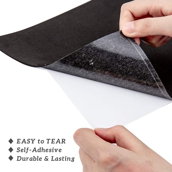 BENECREAT 10PCS 2mm Thick Self-Adhesive Foam Sheet 8.3x11.8" Insulation Foam