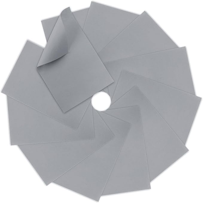 12 Pcs Felt Sheets, 7x11 Inch Stiff Felt
