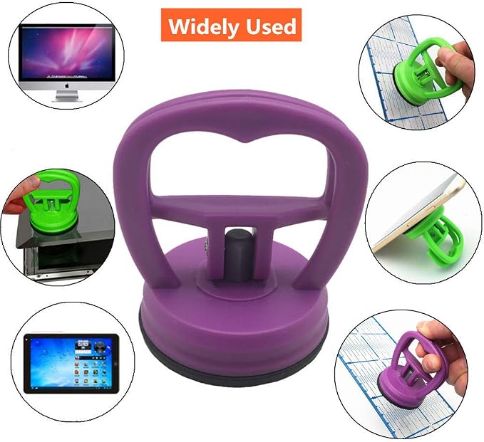 2 Pcs Heavy Duty Suction Cups Ruler Handle