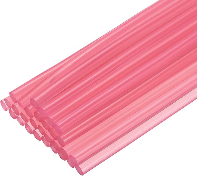 uxcell 30pcs 7mm x 200mm Mini Hot Glue Sticks