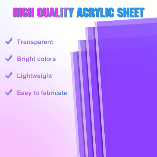 Kathfly Acrylic AB Sheet Colored Translucent Acrylic Iridescent Radiant Sheet