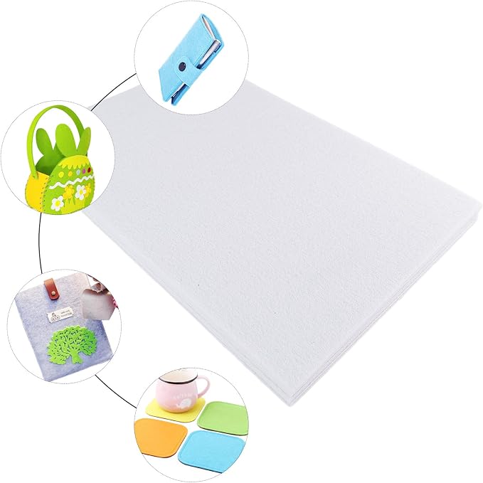 Jtnohx Stiff Felt, 2mm Thick Felt Sheets