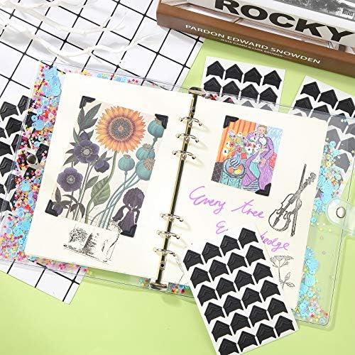 Pajean 720 Pieces Photo Corners Self Adhesive Photo Corners