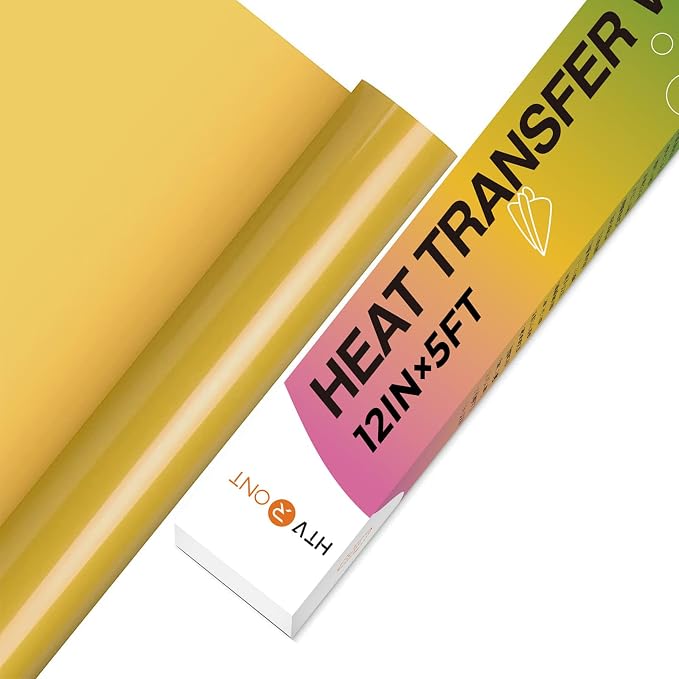 HTVRONT HTV Vinyl Rolls Heat Transfer Vinyl, HTV Vinyl
