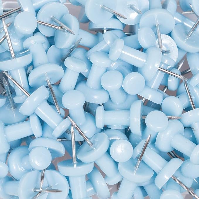 JAM PAPER Colorful Push Pins
