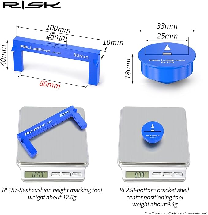 Bicycle Bike Seat Cushion Height Measuring Tool Fitting Measurement Gauge