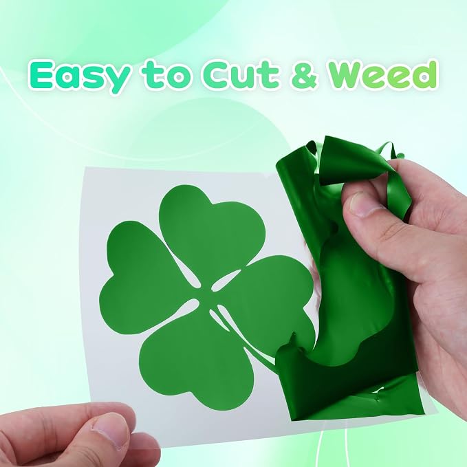 Aoder Green Puff Vinyl Heat Transfer, Puffs Iron On Vinyl