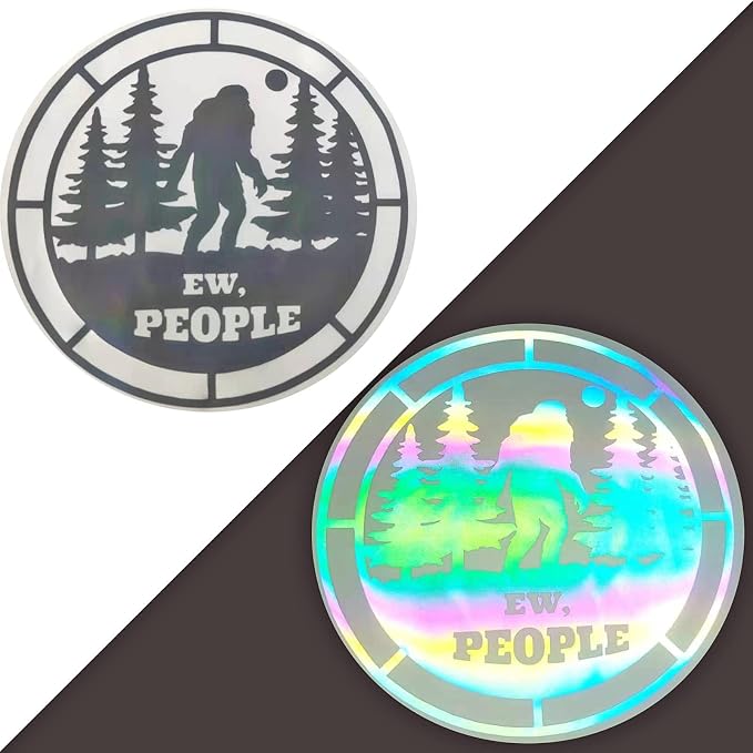 FUNKAKA Heat Transfer Vinyl Reflective Rainbow HTV Roll