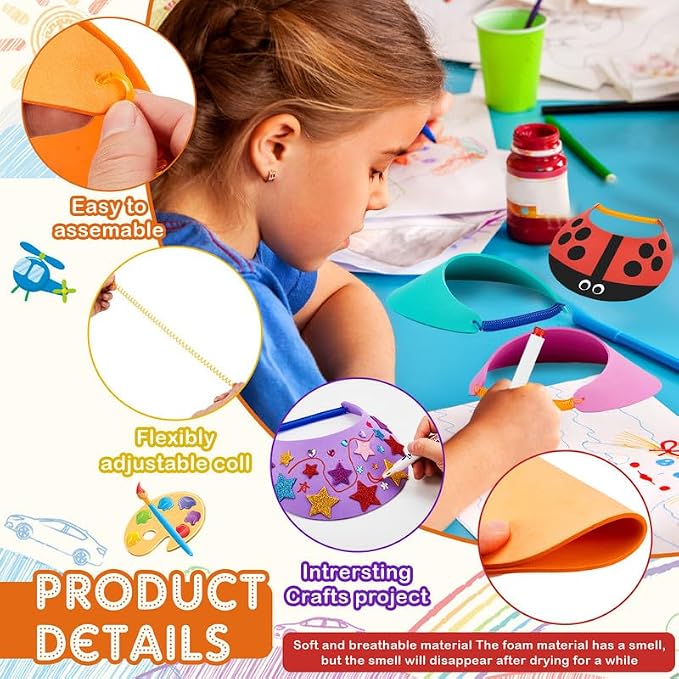 Outus 23 Pcs Assorted Craft Decorations