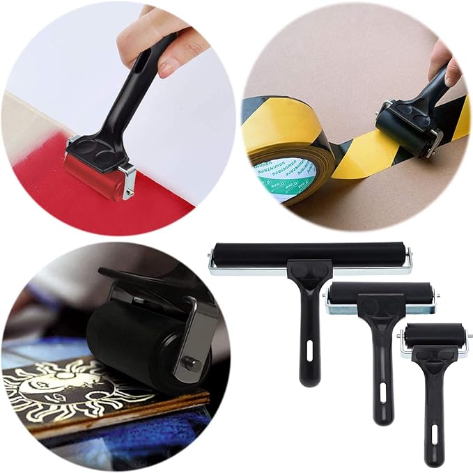 3 Pack Printmaking Brayers