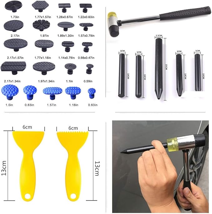 GLISTON Auto Dent Puller Kit