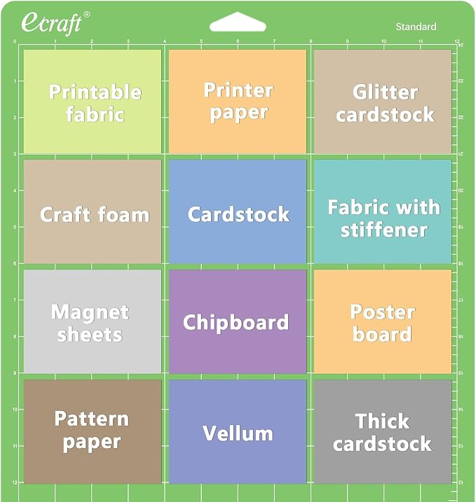 Ecraft 12x24 Cutting Mat 3-Pack Compatible