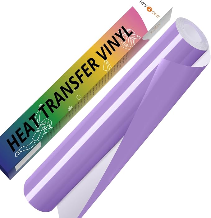 HTVRONT Lilac HTV Vinyl Roll