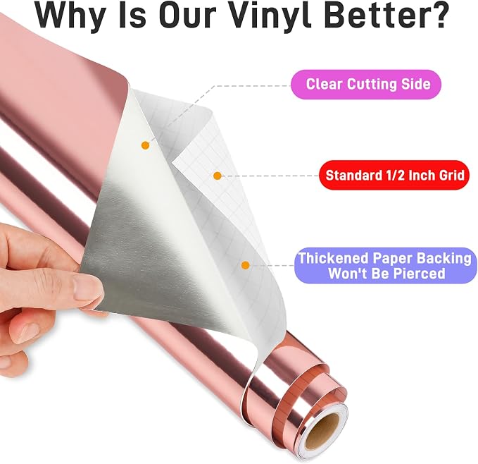 IModeur Rose Gold Permanent Vinyl