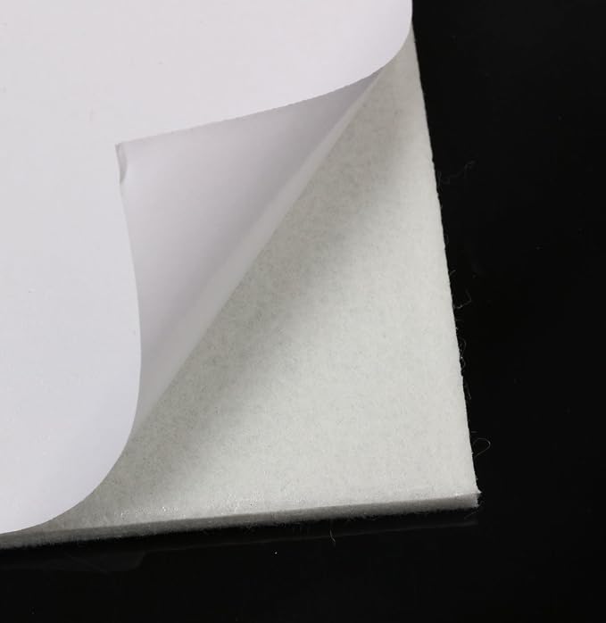 8-Pack Furniture Felt Pads 1/5" Thick Self-Stick Heavy Duty Sheets Wood Floor