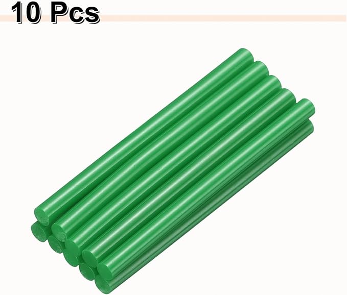 HARFINGTON 10pcs Hot Glue Sticks 0.28" Dia x 3.94" Long EVA Mini Hot Melt
