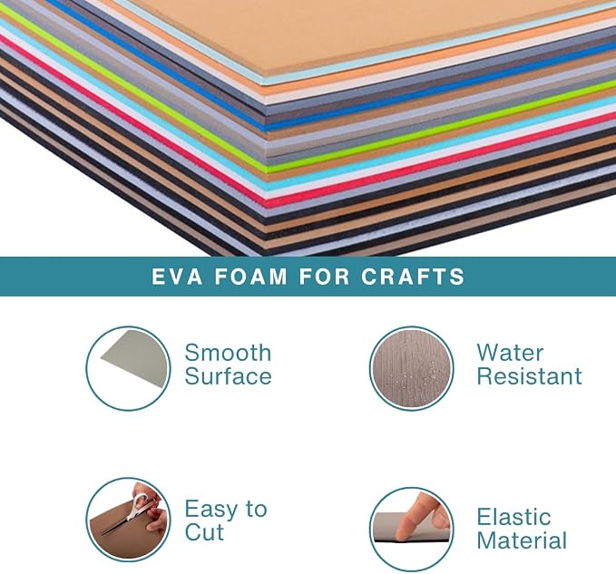 LotusFoam EVA Foam Sheet 3mm – 44"x 85" Craft Foam