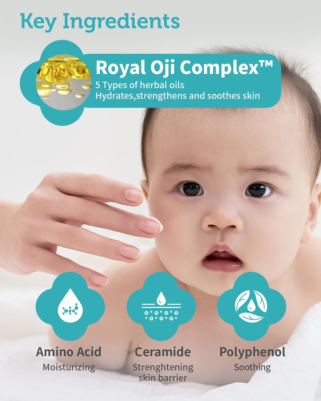 GOONGBE Pri-mmune Moisture Lotion - Korean Baby Body Moisturizer - Hypoallergenic Moisturizing & Calming Daily Skincare for Dry Skin - Fast Absorbing, Non-Greasy Lotion, 11.8 oz. 2 Pack