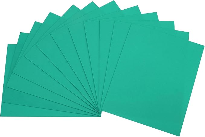 uxcell Dark Green EVA Foam Sheets 11 x 8 inch 1.7mm Thickness