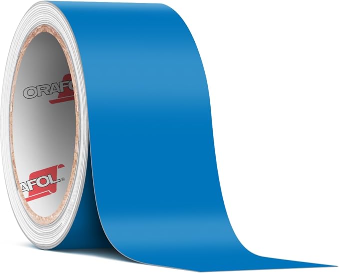 ORACAL 651 Matte Sky Blue Permanent Vinyl Tape Roll – Premium Adhesive Film