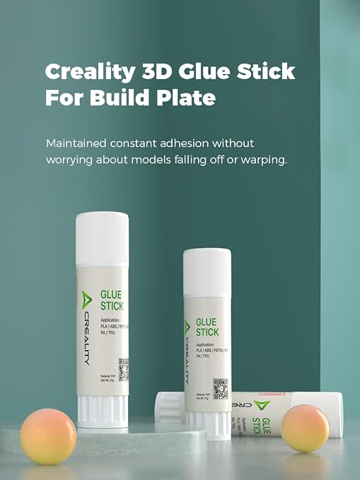 Creality 3D Printer Glue Stic&Grease Pack, Glue Stick