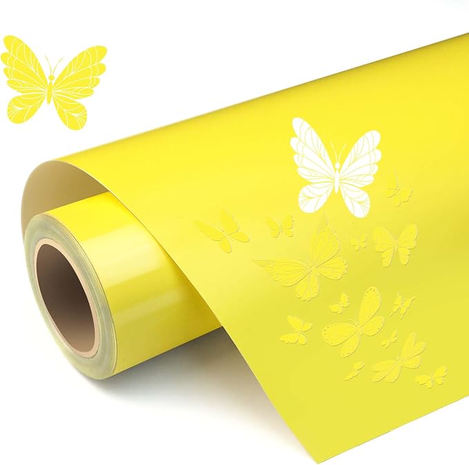 Yellow Permanent Vinyl, Car Decal, Scrapbooking, Signs & Waterproof