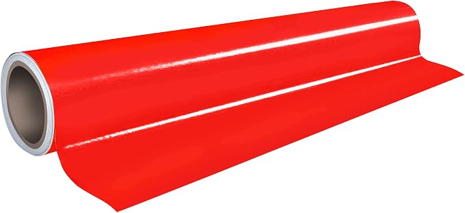 VViViD DECO65 Neon Fluorescent Permanent Adhesive Craft Vinyl Roll