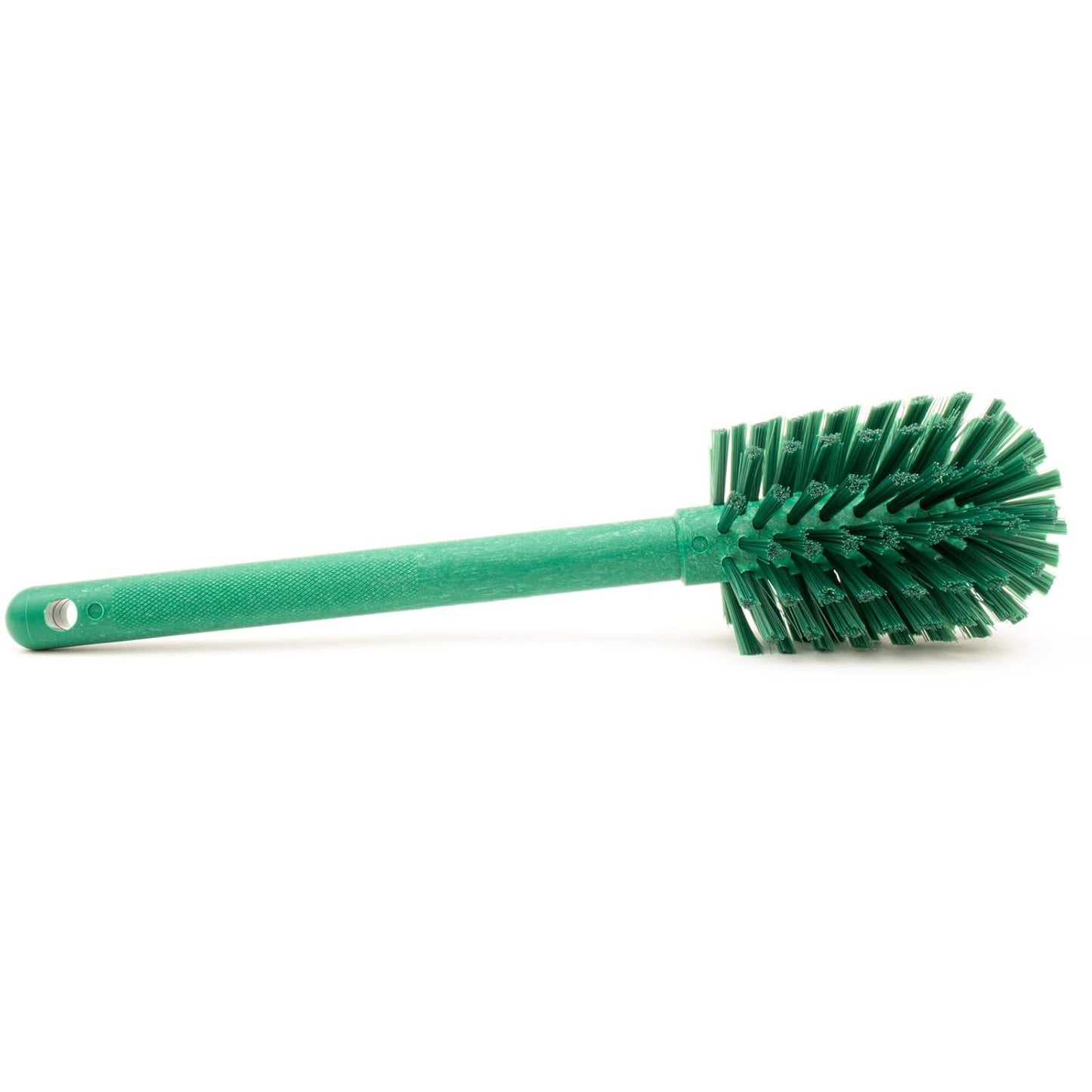 SPARTA Large Water Bottle Brush Ideal for Wide-Mouth Jars, Bottles and Tumblers, Dishwashing Tool with Handle for Home and Commercial Kitchens, Plastic, 12 Inches, Green, (Pack of 6)