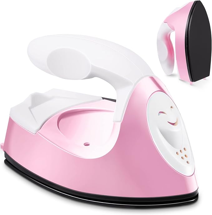 Honoson Mini Craft Iron Mini Heat Press Small Iron 3.93 x 2.36 x 2.76 in