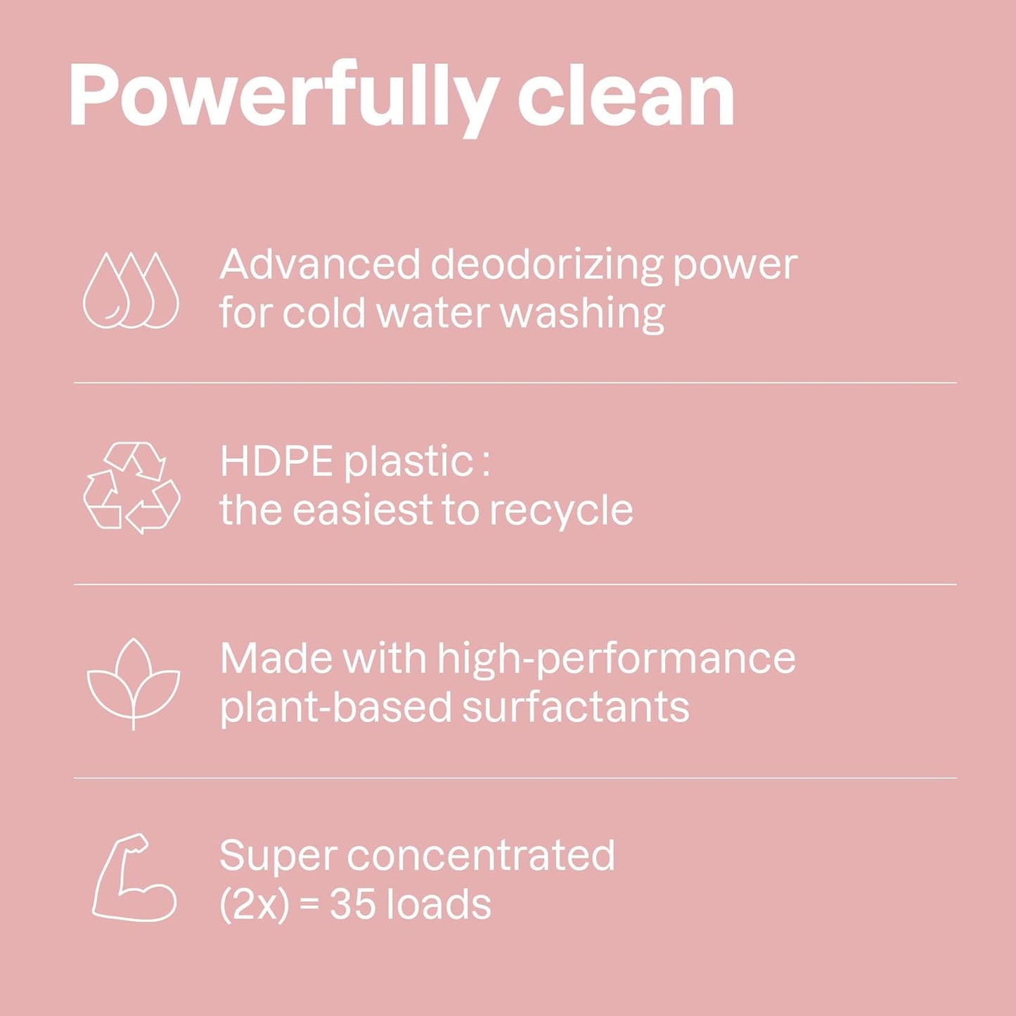 ATTITUDE Baby Laundry Detergent, EWG Verified, Plant and Mineral-Based Formula, HE Compatible, Vegan Household Products, Unscented, 35 Loads, 35.5 Fl Oz