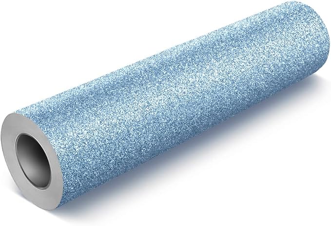 VViViD DECO65 Blue Flake Metallic Glitter Adhesive Vinyl 6 Feet x 1 Foot