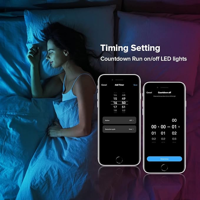 BTF-LIGHTING C04W RGBW PWM SMD FCOB (+ R G B W) 5PIN LED Strip 2.4GHz Tuya WiFi Group Controller Alexa Google Home Smartphone APP Control Compatible with WR01RF RC03RFB RC04RFB RC05RFB Remote