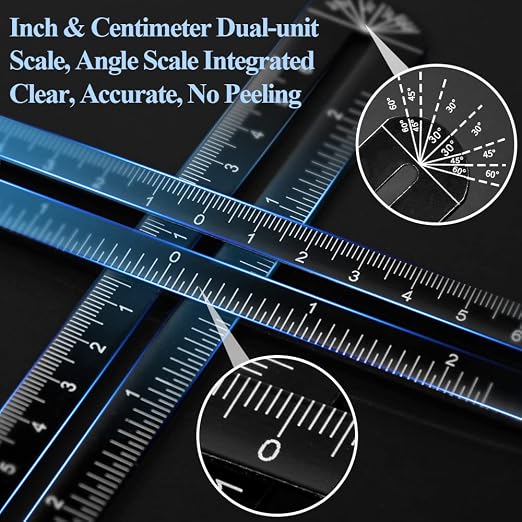 16-Sided Multi Angle Measuring Ruler, Angle Finder