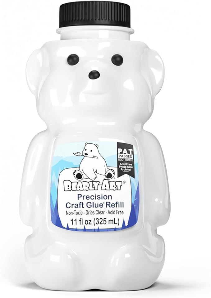Bearly Art Precision Craft Glue 11fl oz Refill