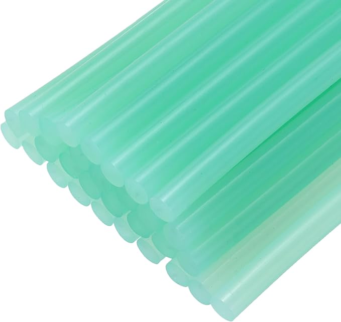 uxcell 30pcs 7mm x 100mm Mini Hot Glue Sticks