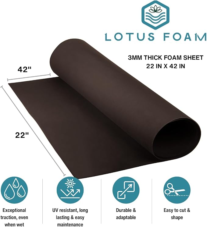 Lotus Foam Large 3mm EVA Foam Sheet