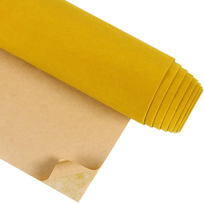 CRE8TIVE Mustard Yellow Velvet Drawer Liner Felt Velvet Flocking Liner