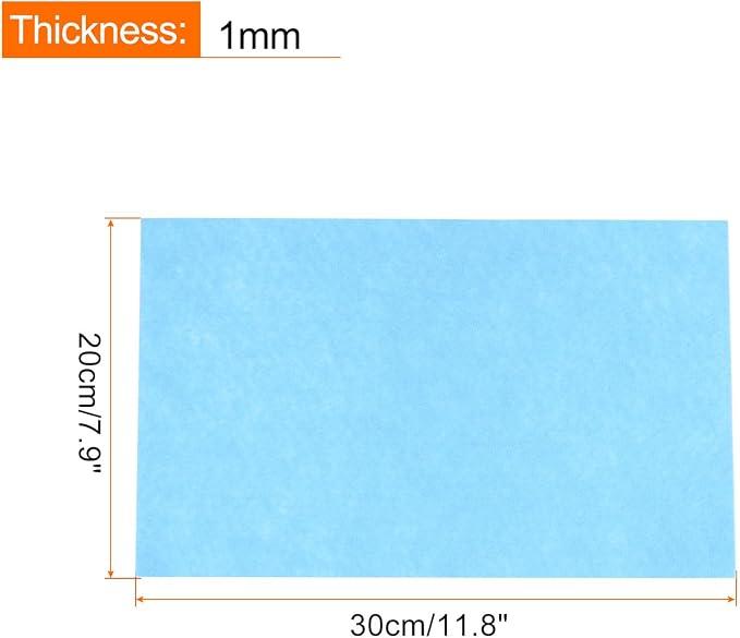 MECCANIXITY Adhesive Felt Sheets, Felt Fabric Crafts Back Adhesive Felt Sheets