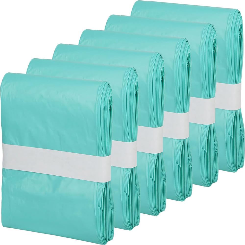 Adult Diaper Liner Refills Compatible with Janibell Akord 280 Slim Model Adult Diaper System, A Single Liner Pack Will Last for Over 500 Briefs Using Green,Pack of 6
