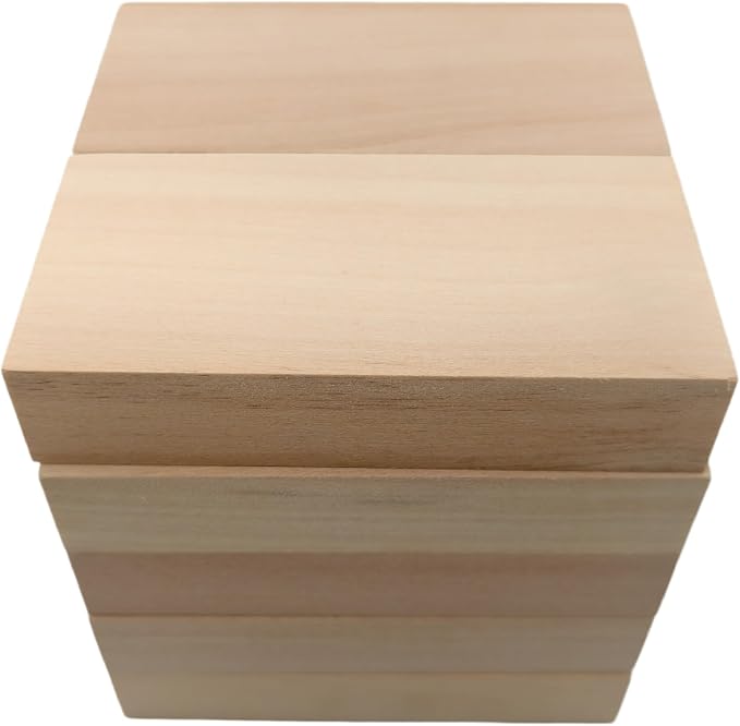 10PCS Basswood Carving Blocks, Whittling Wood Carving Kit, Unfinished Wooden