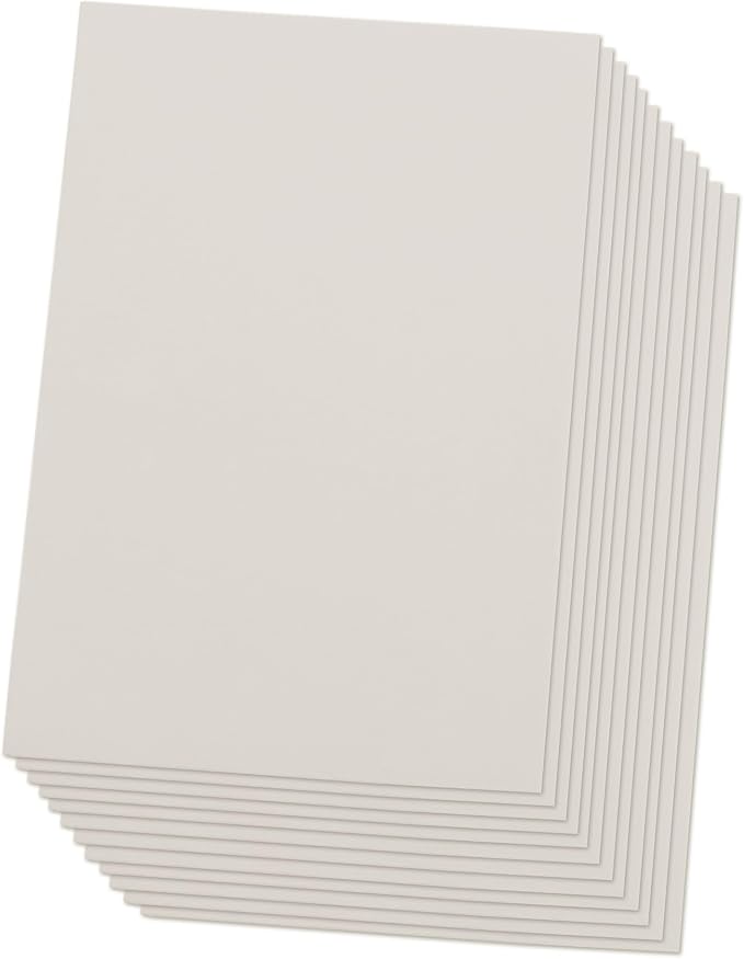 White Eva Foam Sheets, 2mm Thick, 6 x 9 Inch, Handicraft Foam Paper