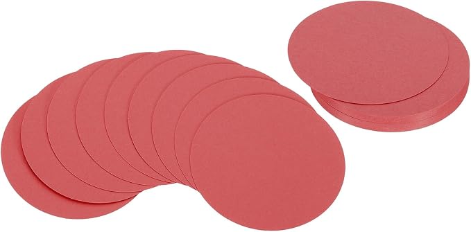PATIKIL 5inch Circle Card Stock
