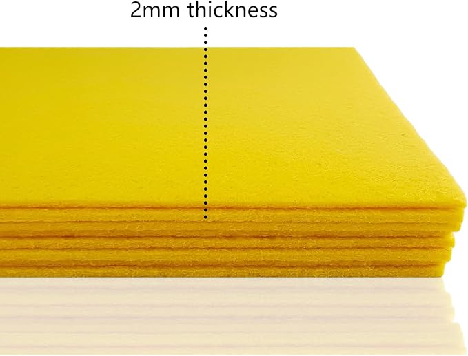 Jtnohx Stiff Felt, 2mm Thick Felt Sheets