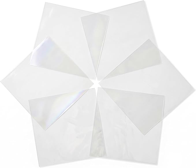 FIESTA WRAPS Clear Cellophane Sheets 200-Pack