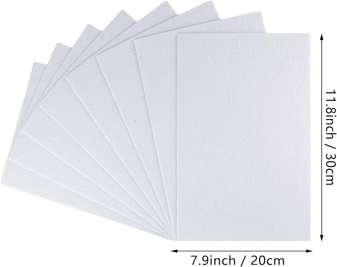 Jtnohx Stiff Felt, 2mm Thick Felt Sheets