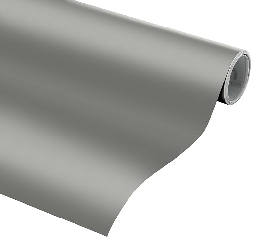 VViViD DECO65 Grey Matte Permanent Adhesive Craft Vinyl