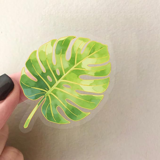 50Pcs Natural Leaves Stickers for Scrapbooking Journaling Junk Journal Supplies
