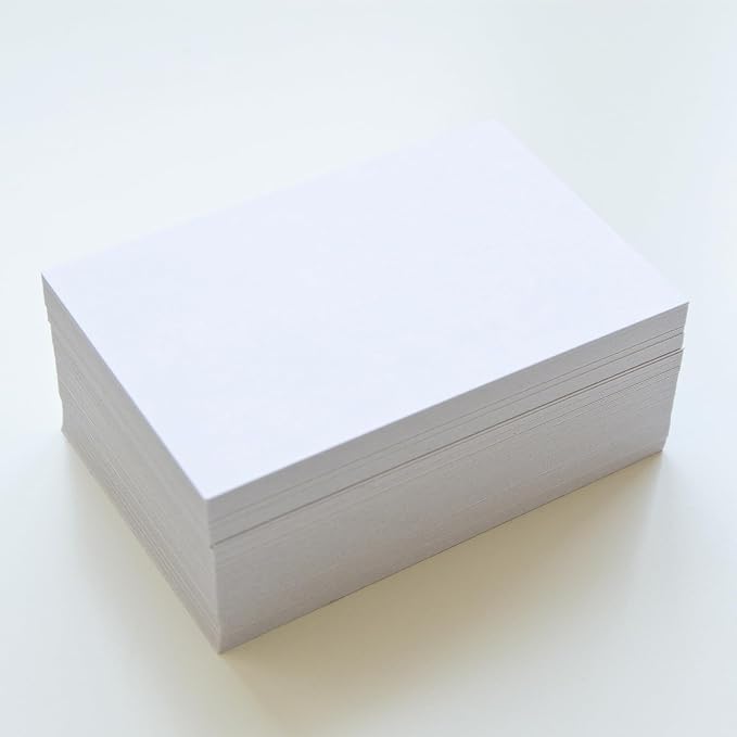 100 Sheets White Cardstock Thick Paper