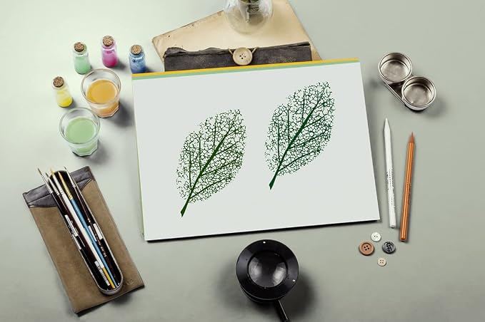 Large Tree Leaf Clear Stamps for Card Making Decoration DIY Scrapbooking
